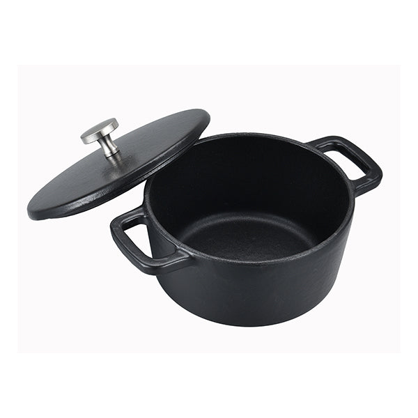 Mini cocotte ronde 10 cm Black Design Baumalu - Mathon - 2