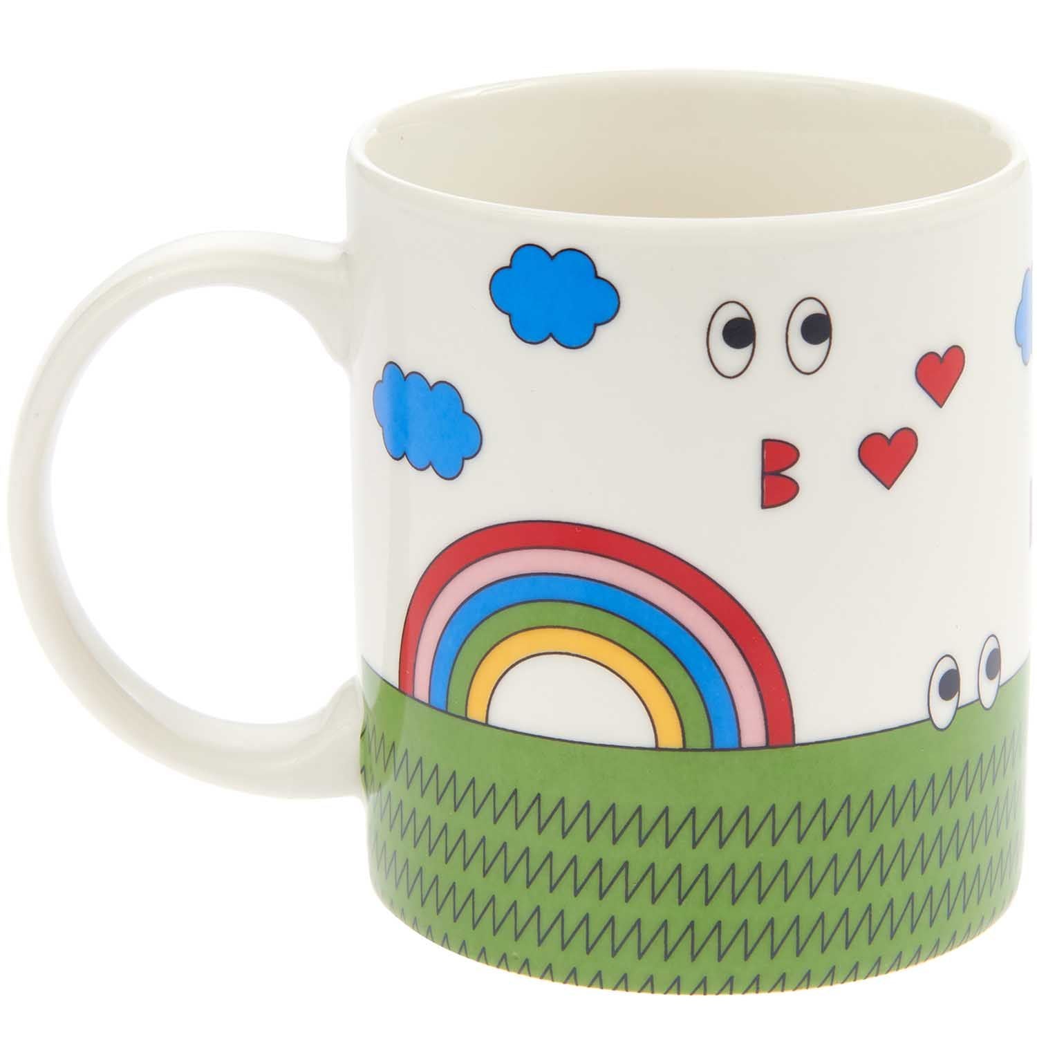 Tasse en porcelaine - cartoon - Eye Candy - 9,5 cm Rico Design - Mathon