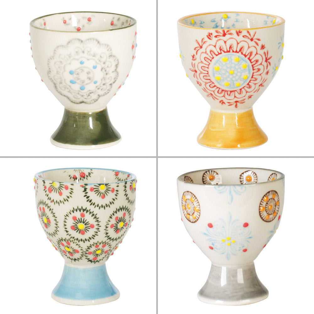 Coffret de 4 coquetiers Bohème Table passion - Mathon - 1