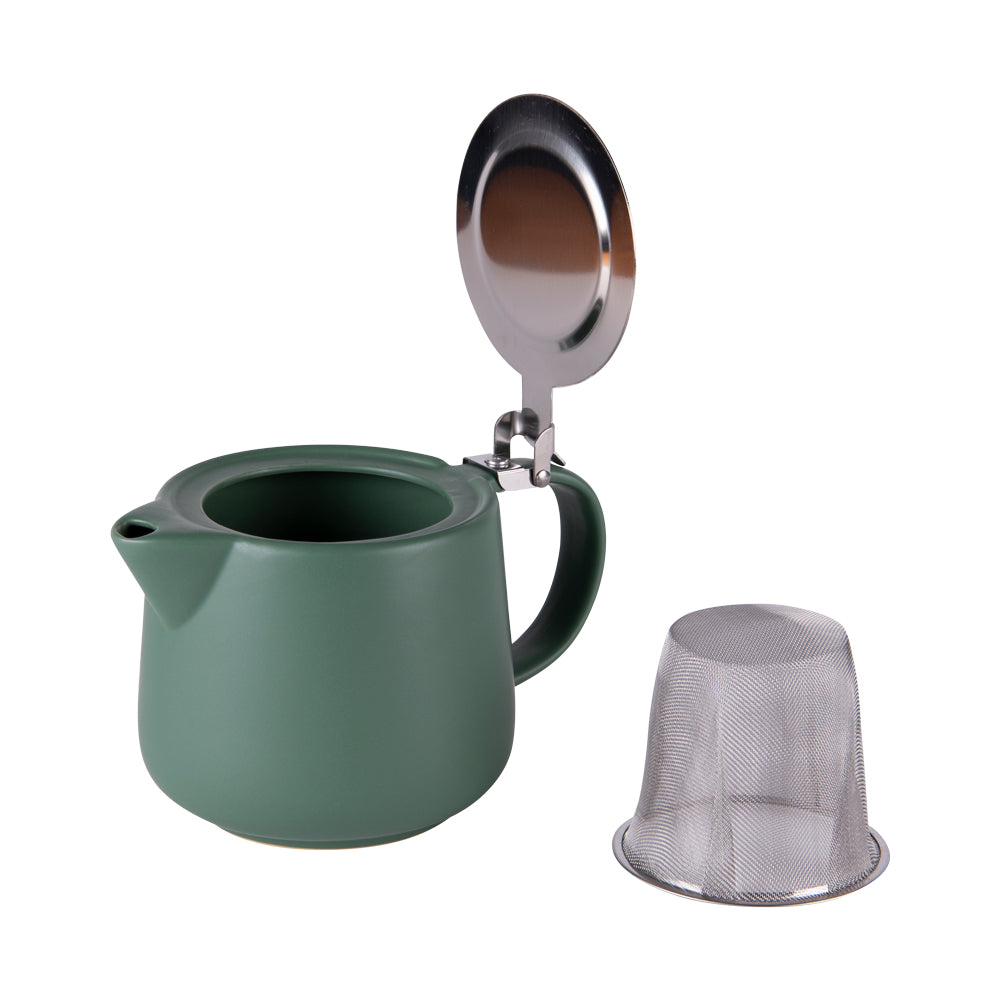 Théière avec filtre Uno 0.9L vert Table passion - Mathon - 2