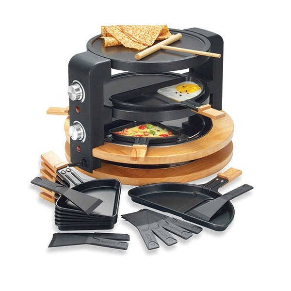 Raclette ronde multifonction 10 poêlons 1500 W Kitchen Chef Professional - Mathon - 4