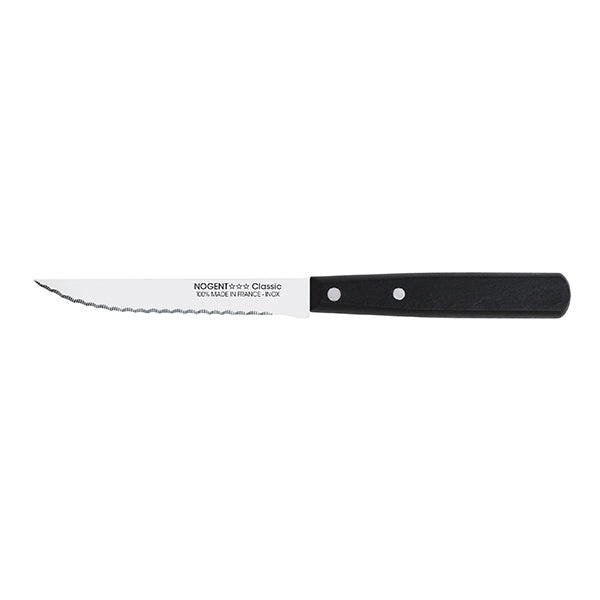 Couteau à steak 11 cm noir Nogent - Mathon