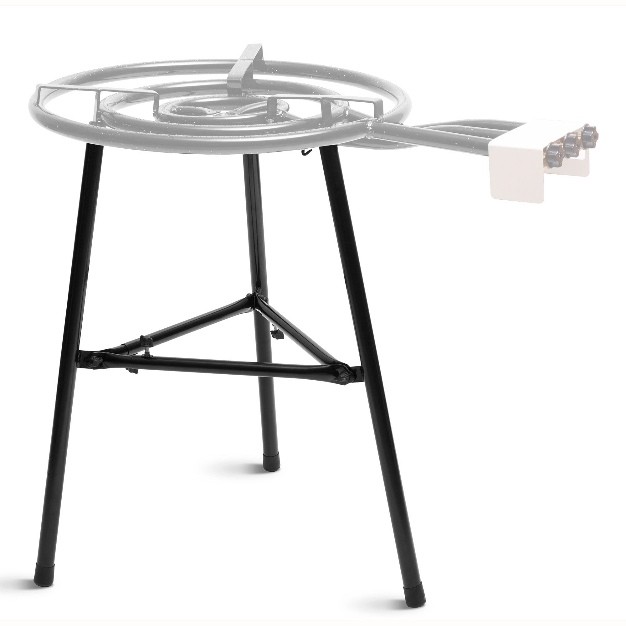 Support pour Brûleur à Gaz à 3 Pieds, Robuste pour Brûleurs à Paella 35 à 70 cm  Noir LEGL3 Briebe - Mathon - 2