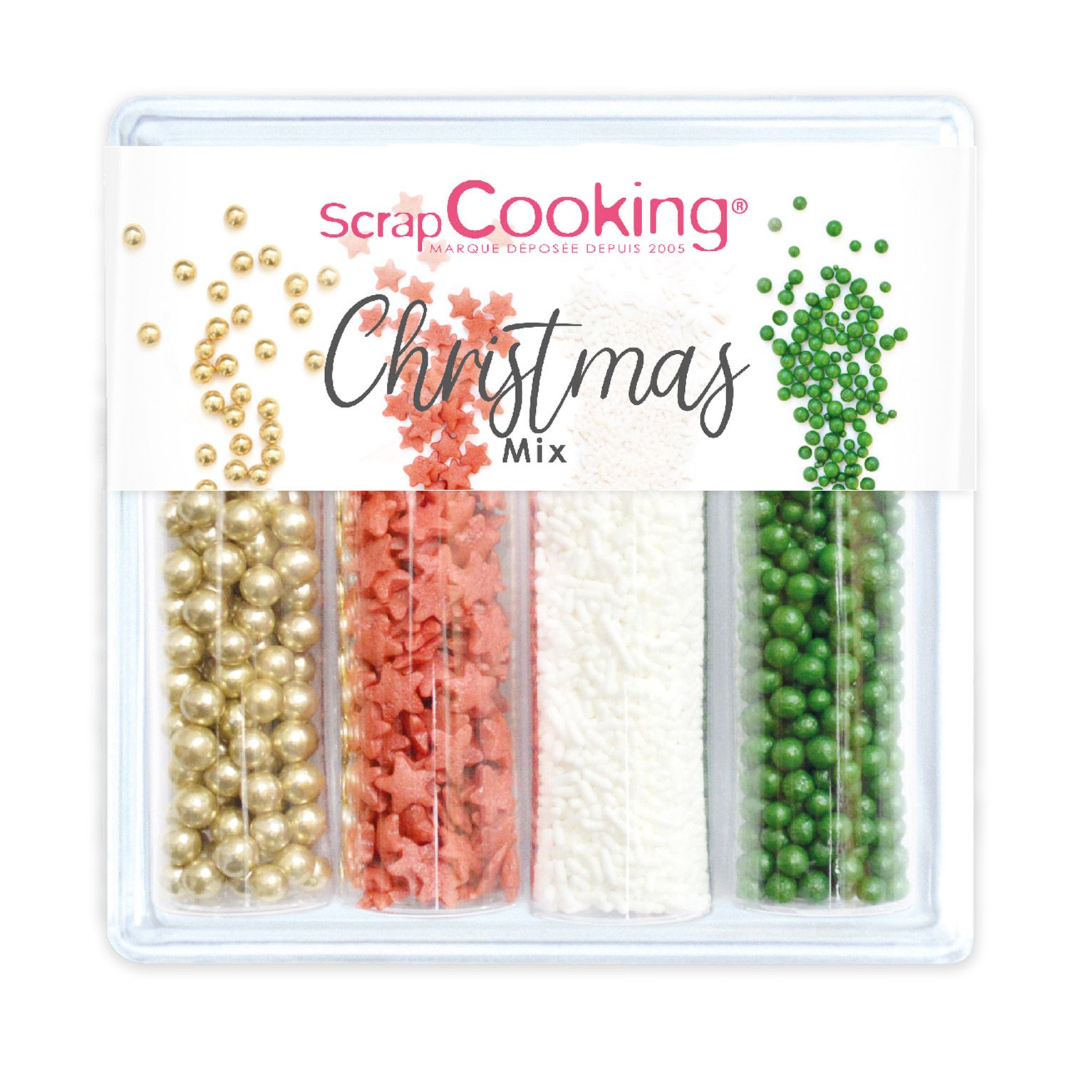 Mix de décors sucrés - Noël Scrapcooking - Mathon