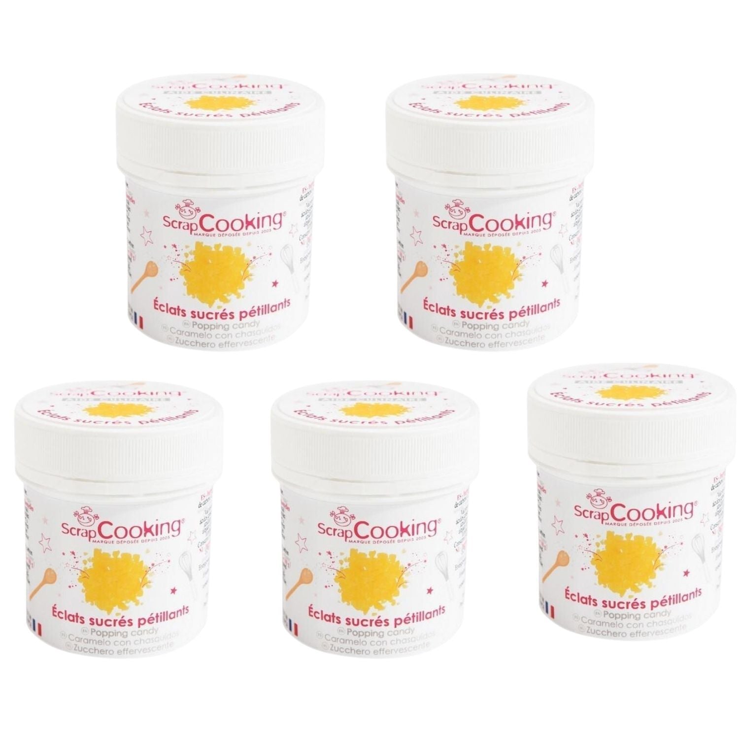 Eclats sucrés pétillants 250 g Scrapcooking - Mathon