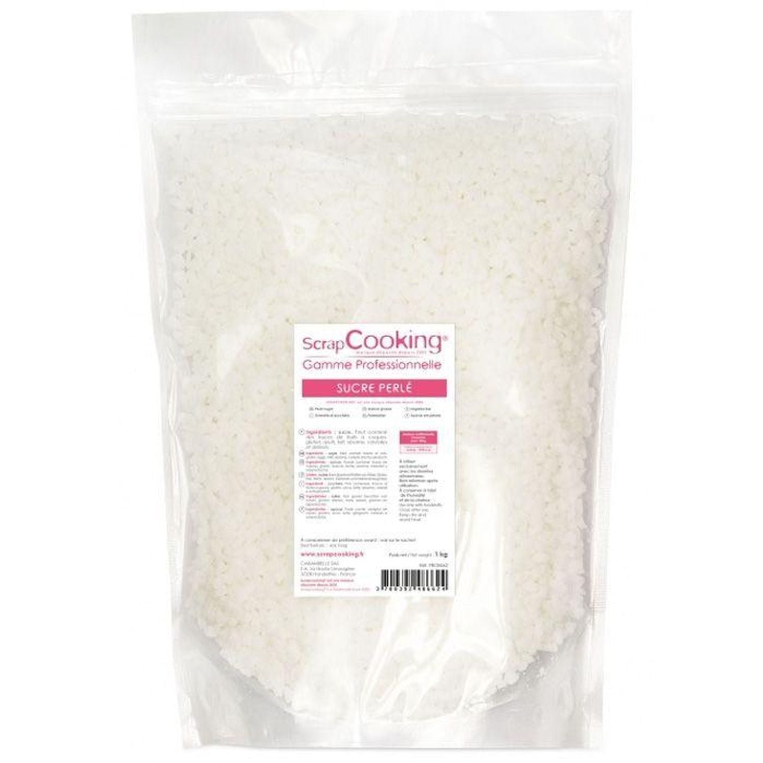 Sucre perlé 3 kg Scrapcooking - Mathon