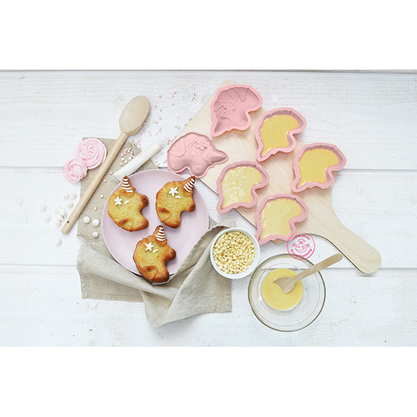 6 moules en silicone Licorne Scrapcooking - Mathon - 2