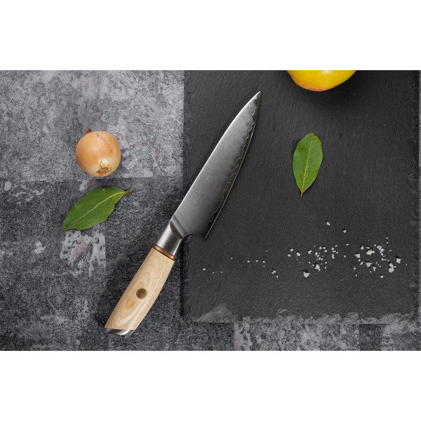 Couteau Fukito Pakka San Mai modèle Universel 13cm Fukito - Mathon - 4