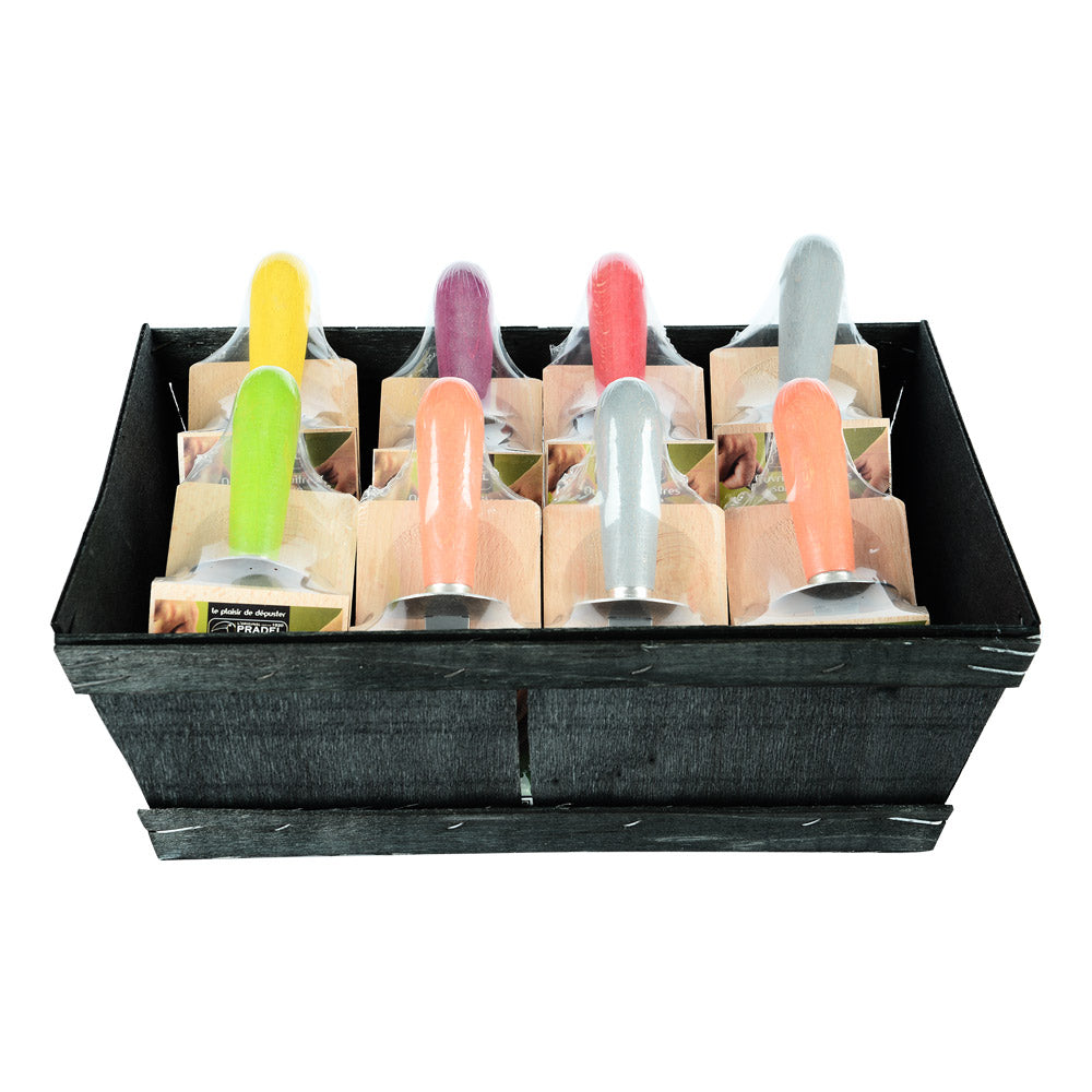 Couteau à huître en bois teinté avec cale Jean Dubost - Mathon - 2