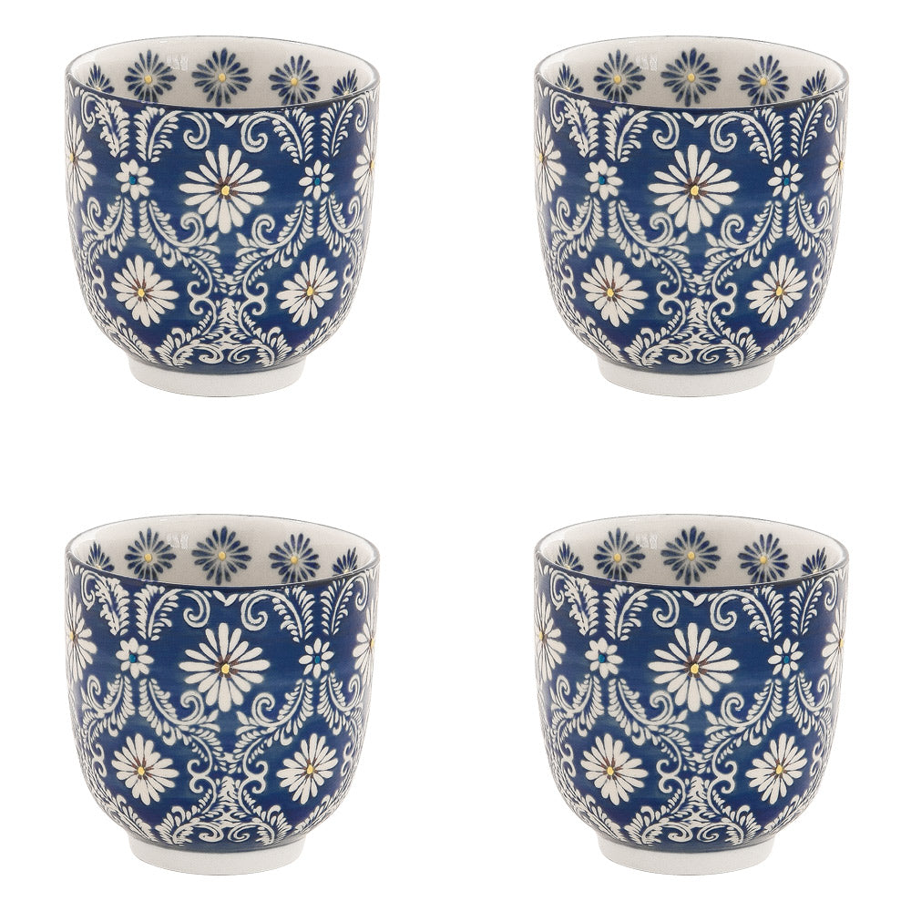 Coffret de 4 gobelets à  thé Almada 15 cl Table passion - Mathon - 1