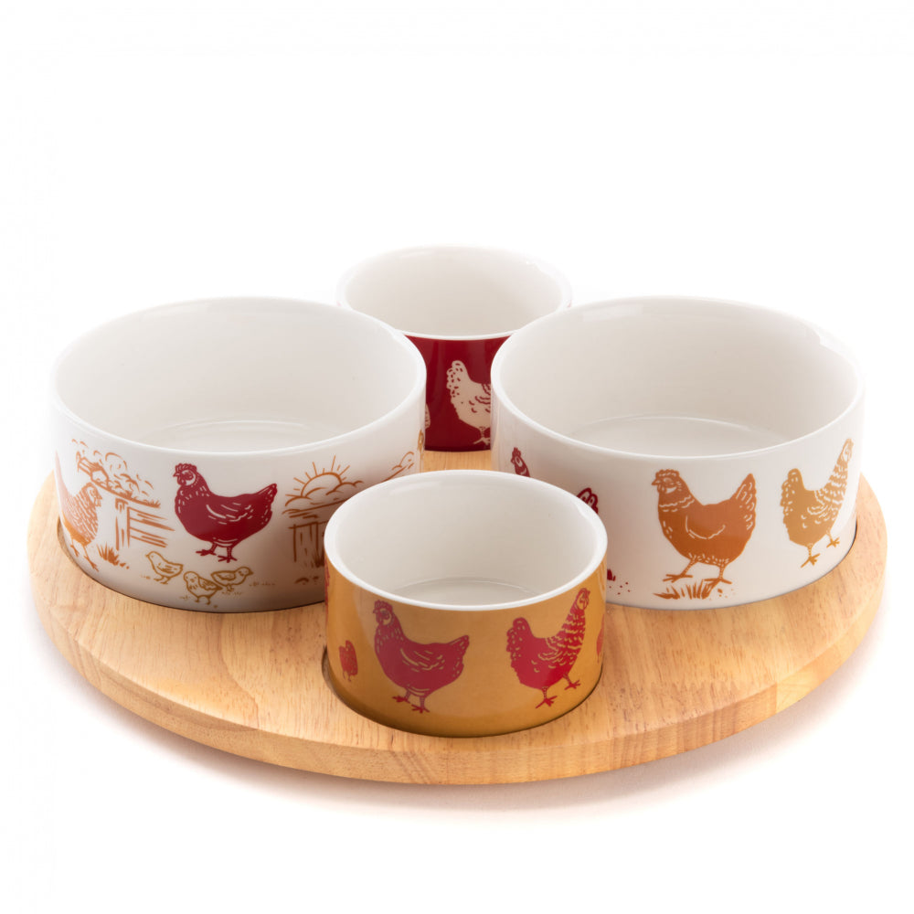 Service apéritif tournant Maggie 4 bols Amadeus - Mathon - 2