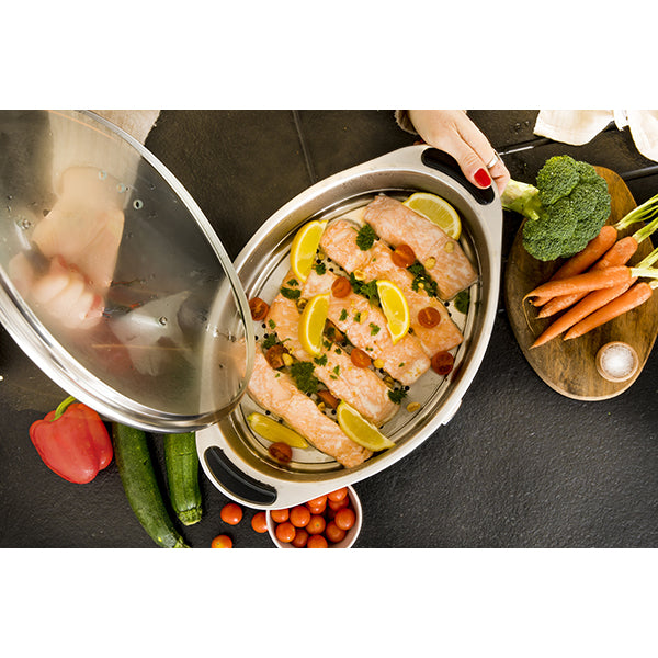 Panier vapeur XXL 17277 pour Cook Expert et Cook Expert XL Magimix - Mathon - 5