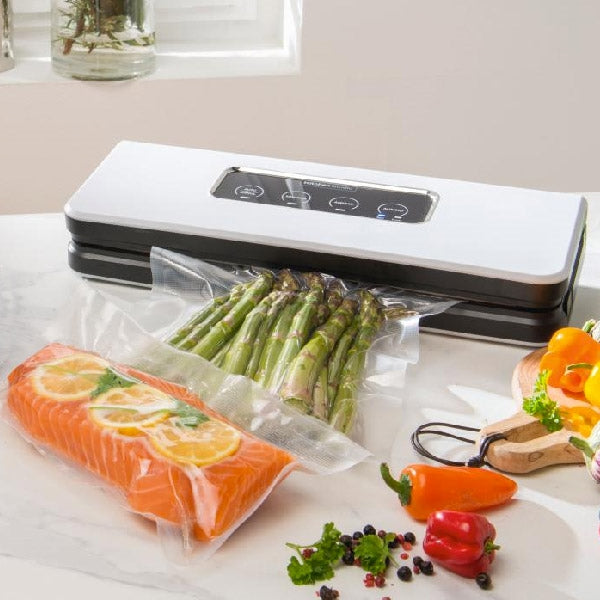 Appareil à emballer sous vide blanc 37 cm 150 W KSSV60 Kitchen Chef Professional - Mathon - 5