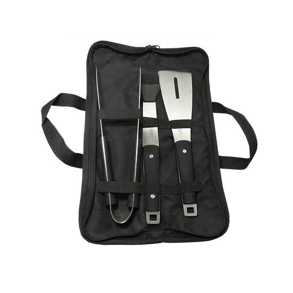 Sacoche 3 pièces ustensiles pour plancha Pradel Jean Dubost - Mathon