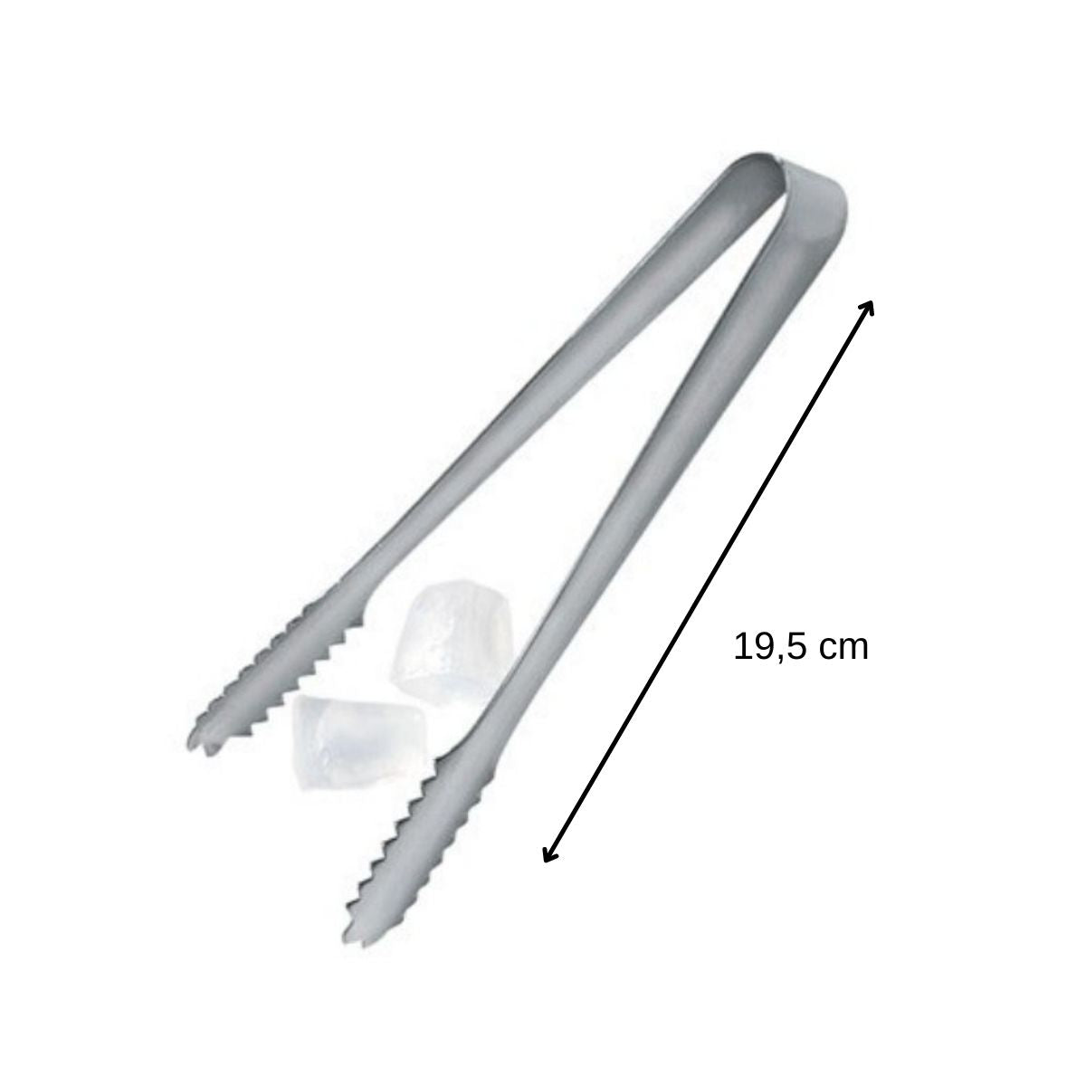 Pince à glace inox 18 cm Bar Concept Fackelmann - Mathon - 3