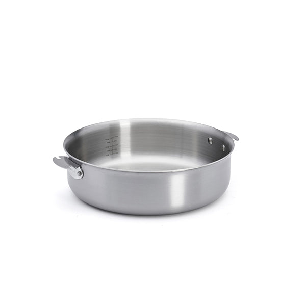 Sauteuse droite tout inox Alchimy Loqy sans manche 28 cm De Buyer - Mathon - 1