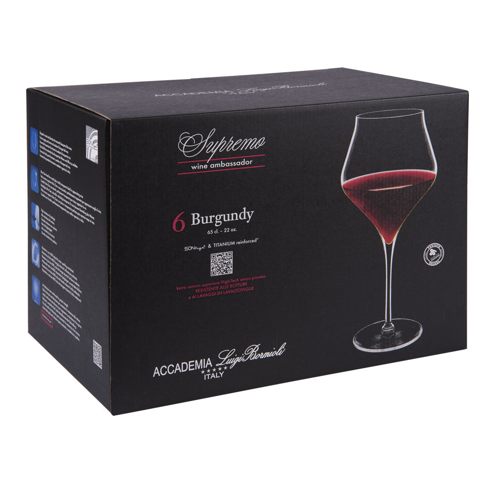 Verre à Bourgogne Supremo 65 cl (lot de 6) Bormioli Luigi - Mathon - 2