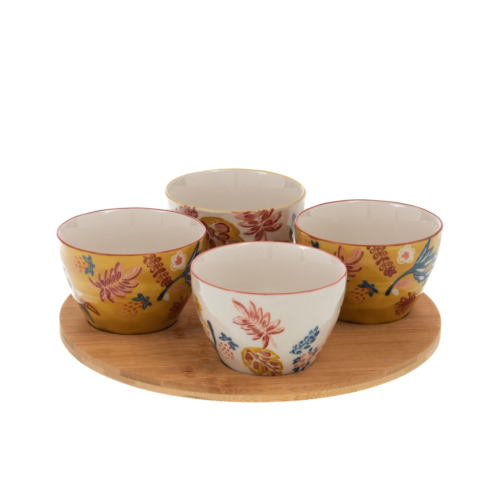 Plateau apéritif et ses 4 bols Edina Amadeus - Mathon - 1