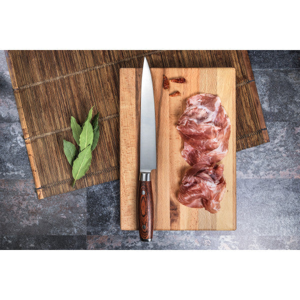 Couteau Sayuto Pakka X50 modèle découpeur 20,5cm manche riveté Sayuto - Mathon - 4