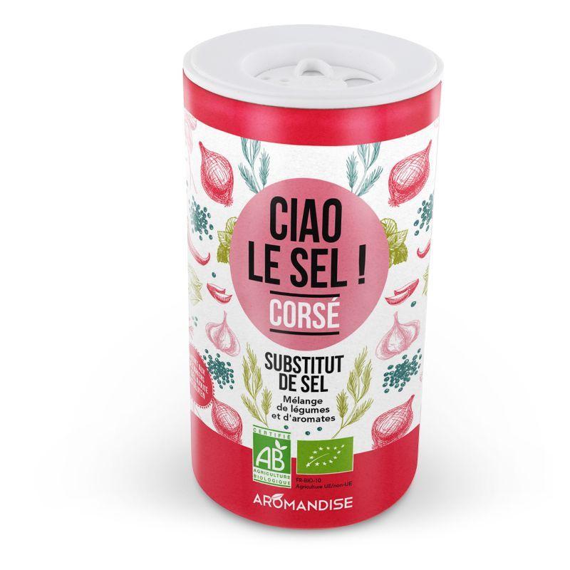 Substitut de sel Ciao le sel - Corsé 70 g Aromandise - Mathon