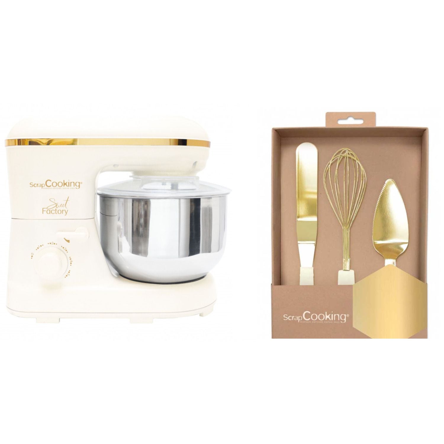 Robot pâtissier Sweet Factory + Set d