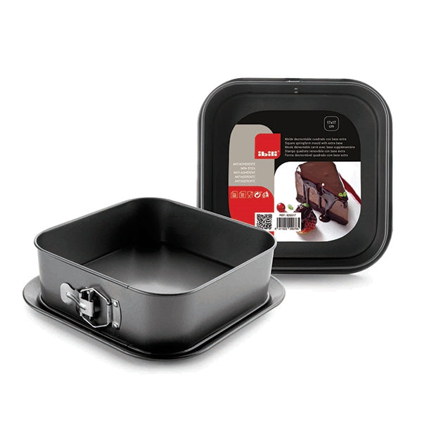 Moule carré avec charnière 24 x 24 cm Ibili - Mathon