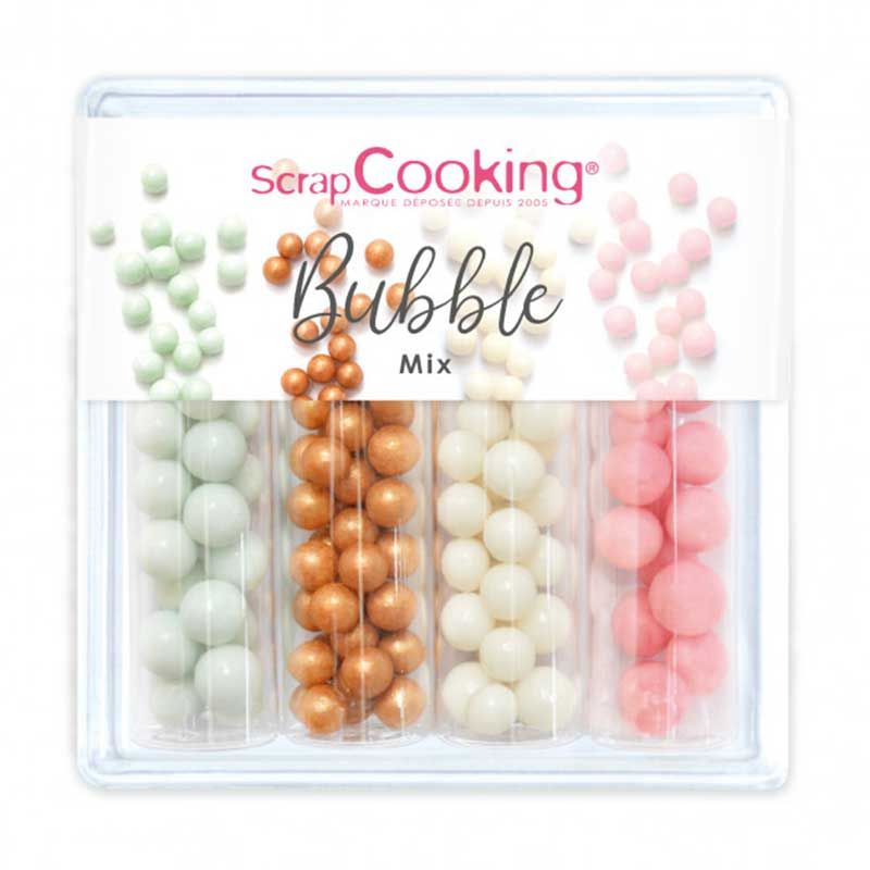 Mix de décors sucrés Boules 62 g Scrapcooking - Mathon
