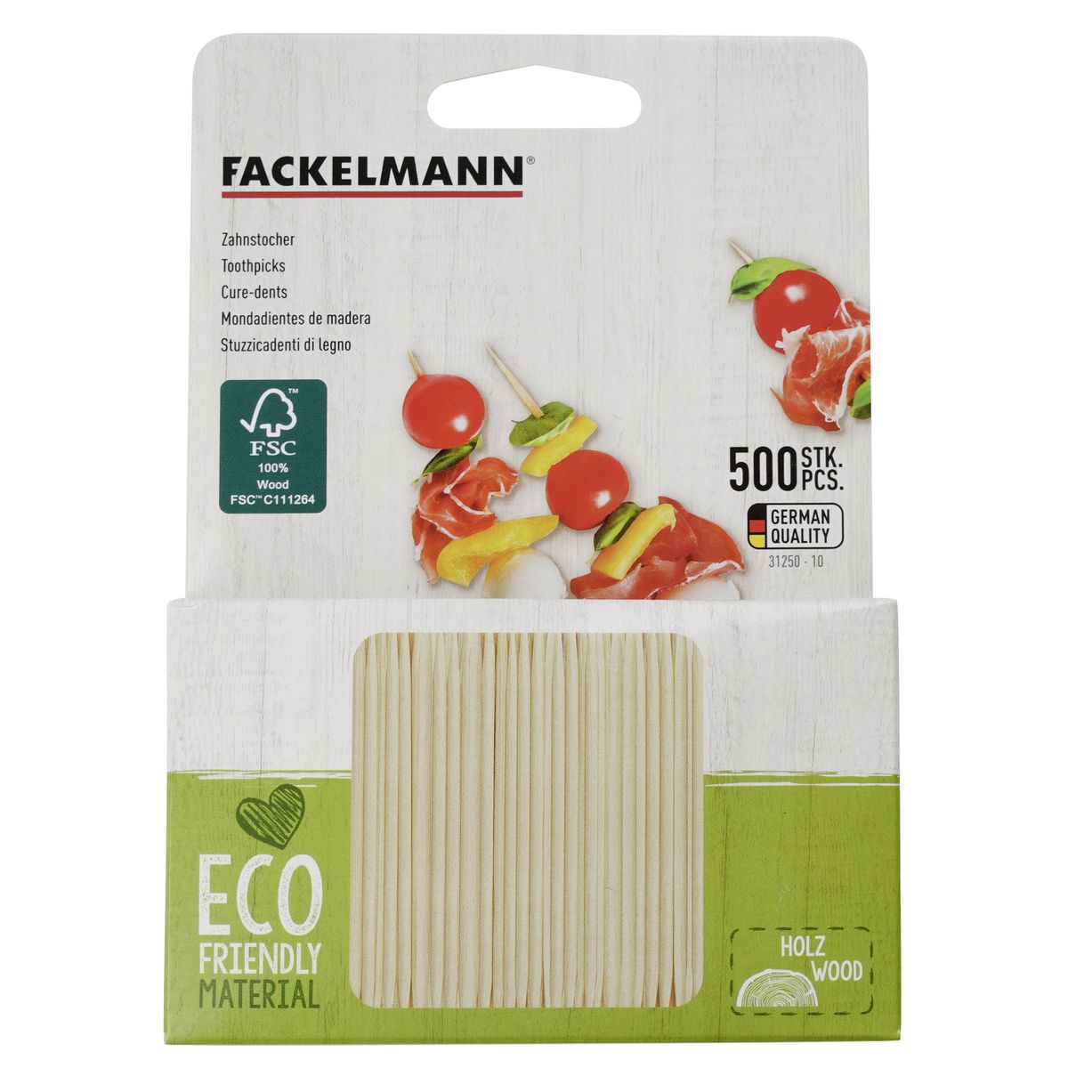 500 cure-dents Eco Friendly Fackelmann - Mathon - 2