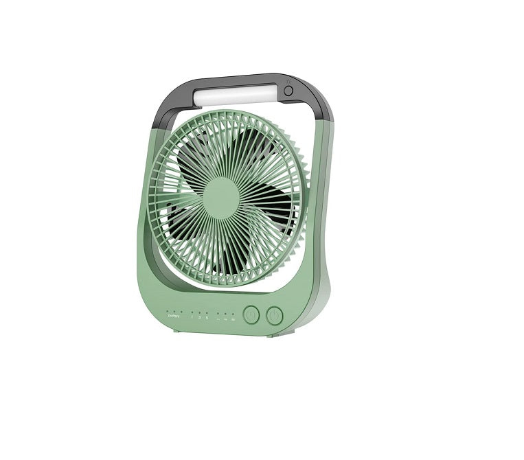 Ventilateur USB avec batterie 10000mAh vert Vendos85 - Mathon