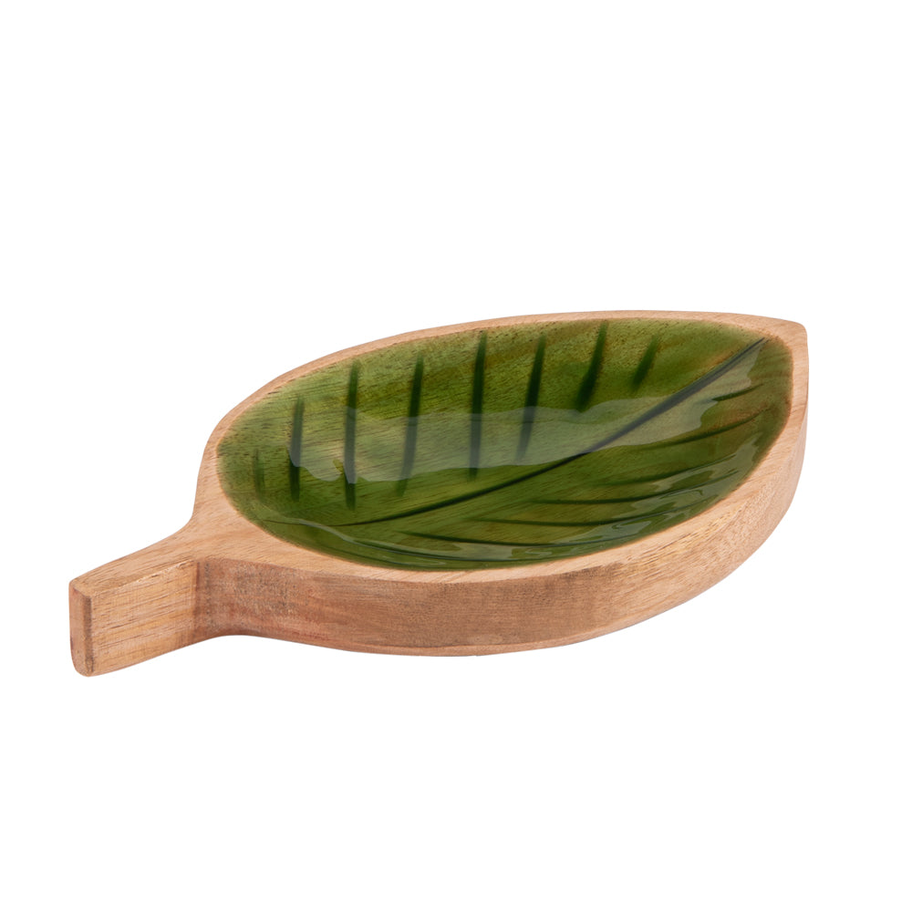 Planche feuille Tropical 20x11,5 cm Table passion - Mathon - 2