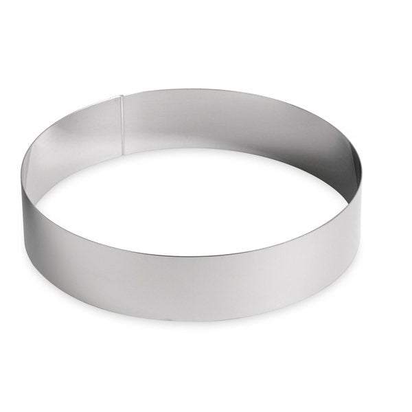 Cercle à vacherin inox 28 cm Gobel - Mathon - 1