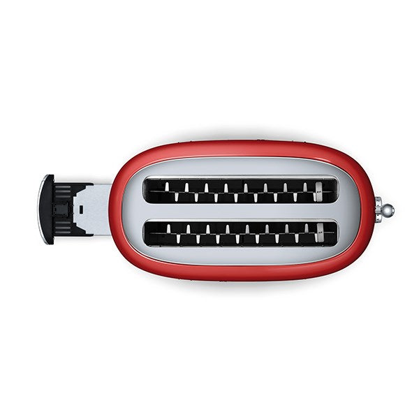Grille-pain 4 tranches rouge 1500 W TSF02RDEU Smeg - Mathon - 3