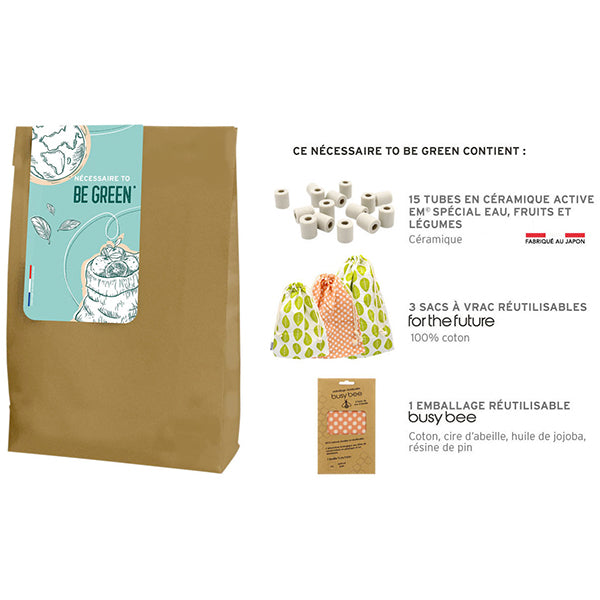 Kit 3 accessoires Ecolo Be Green - Mathon - 4