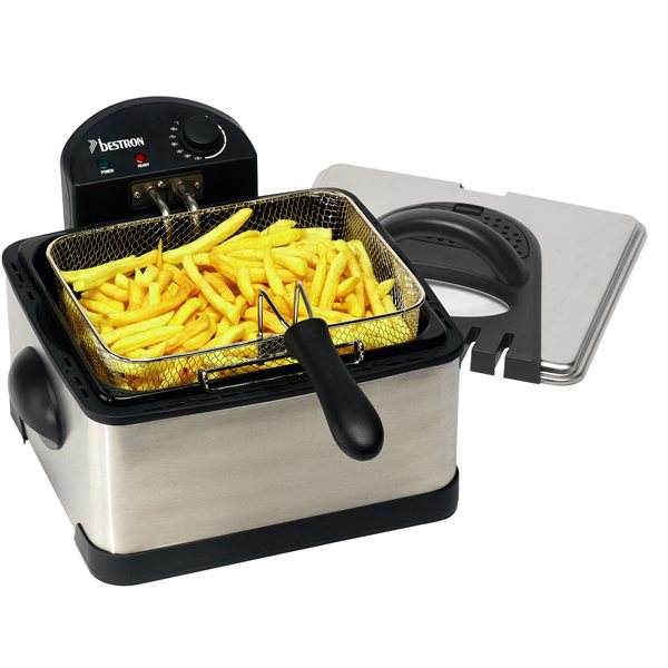 Maxi-friteuse Inox 4,5 L DF402B Bestron - Mathon