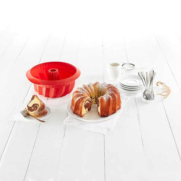 Moule à gâteau silicone kouglof 22 cm 2400 ml Lékué - Mathon - 4