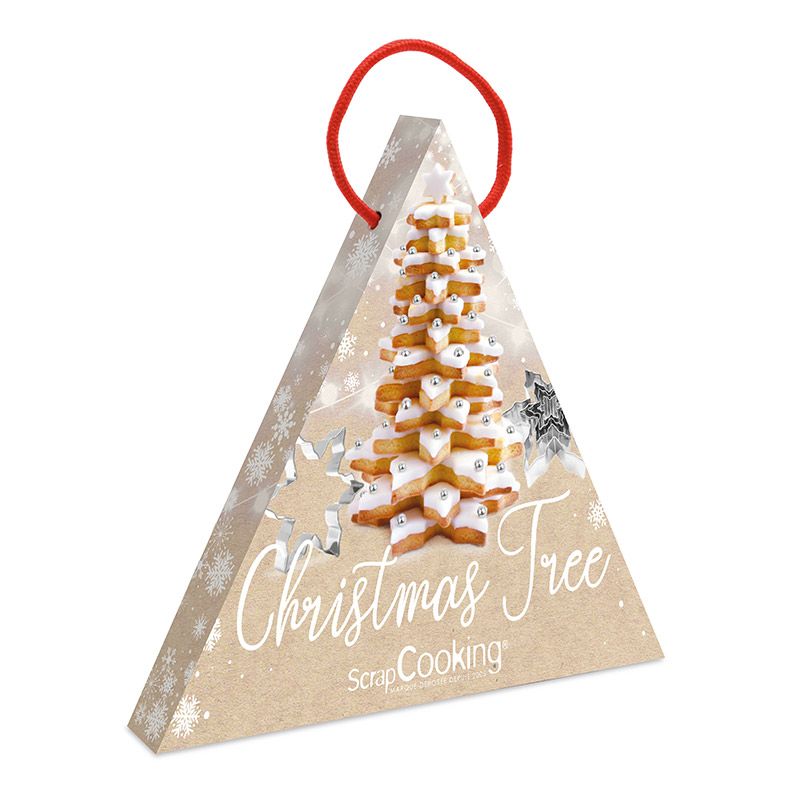 Coffret mon Sapin de Noël en biscuit Scrapcooking - Mathon
