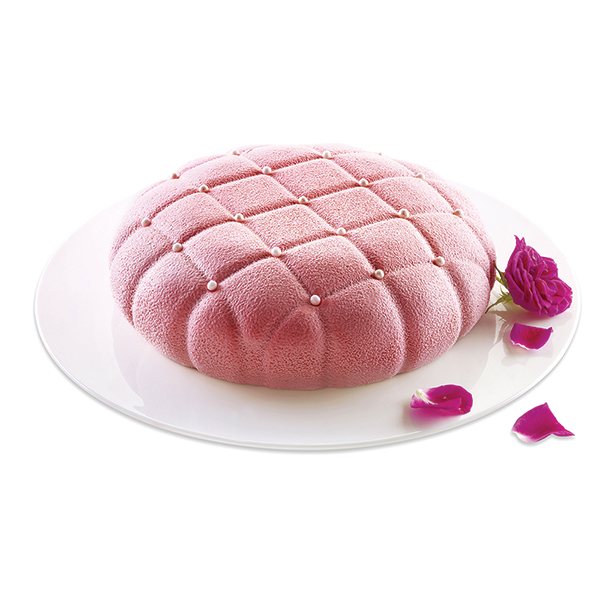 Moule en silicone Eleganza texture matelassée Silikomart - Mathon - 1