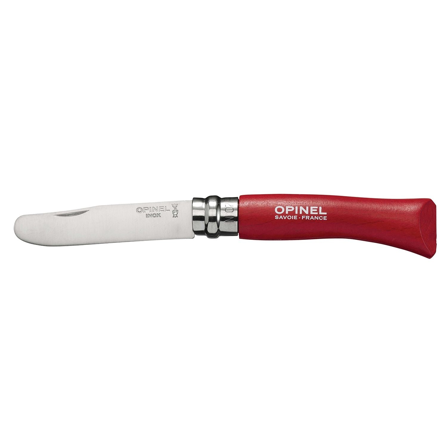 Mon premier couteau Opinel rouge n°07 - Mathon