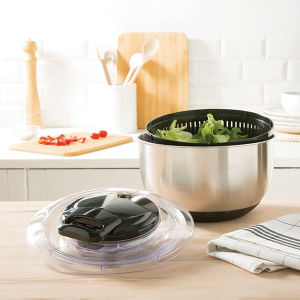 Essoreuse salade inox 25 cm 4,5 L Mathon - Mathon - 5