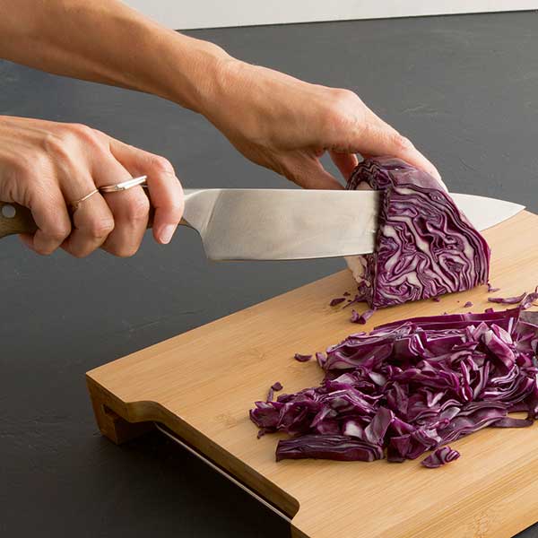 Set de 4 couteaux bois d