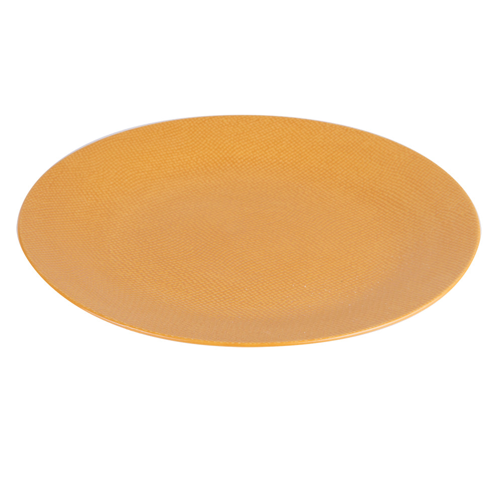 Assiette à dessert Vésuvio safran 21 cm (lot de 6) Table passion - Mathon - 2