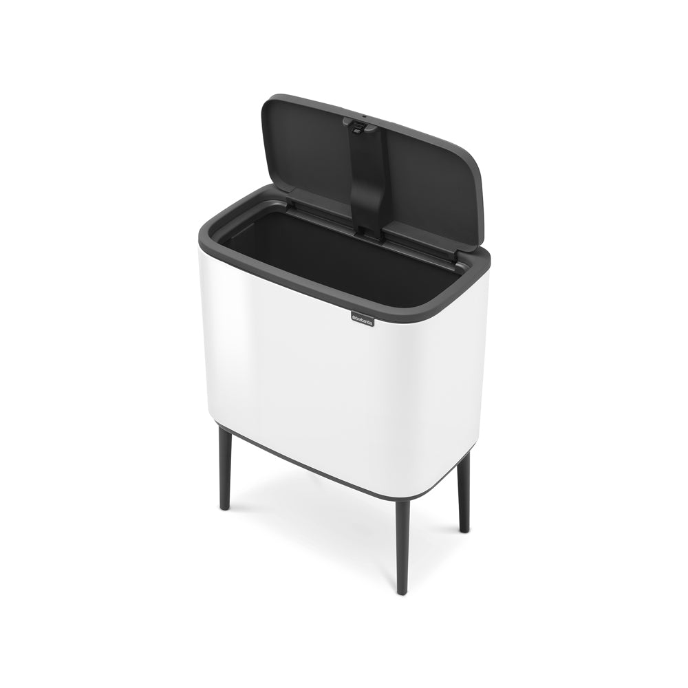 Touch Bin sur pieds 36 l blanc Code R Brabantia - Mathon