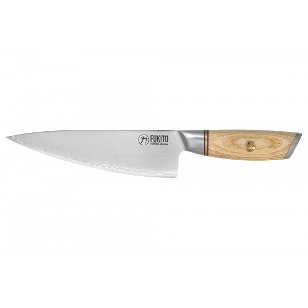 Couteau Fukito Pakka San Mai modèle Chef 21cm Fukito - Mathon - 1