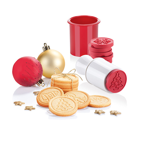 Tampon à biscuits Noël 6 décors Delicia Tescoma - Mathon - 5