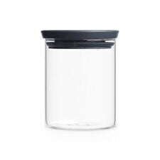 Bocal 0.6 litre couvercle gris Brabantia - Mathon
