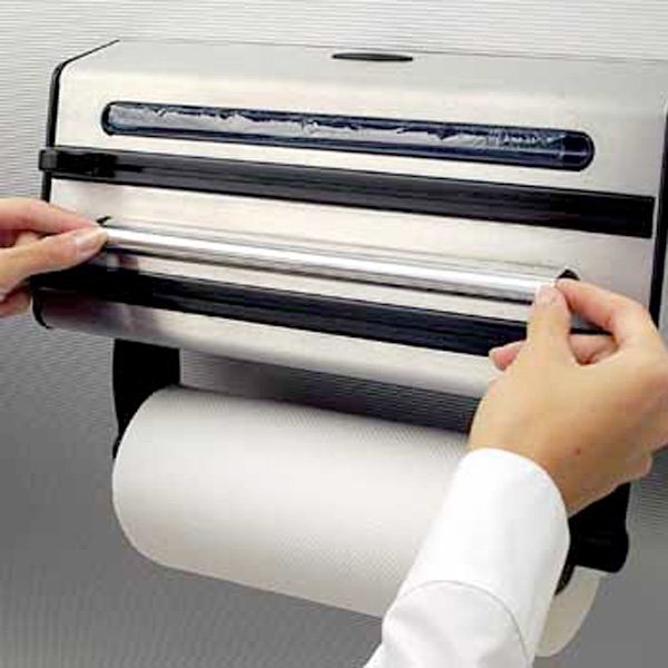 Distributeur triple inox Emsa - Mathon - 5