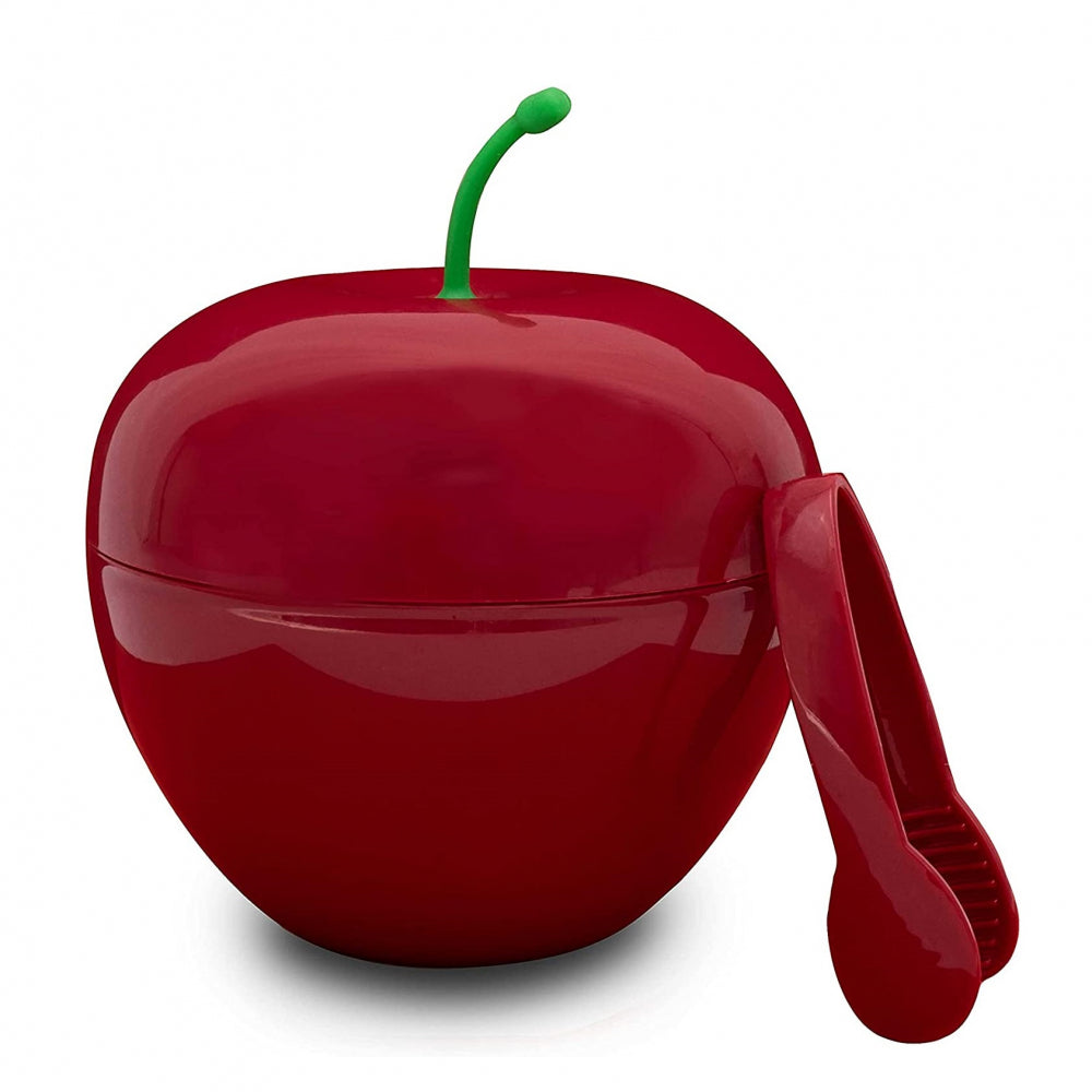 Seau à glaçons cerise avec pince Cécoa - Mathon - 1