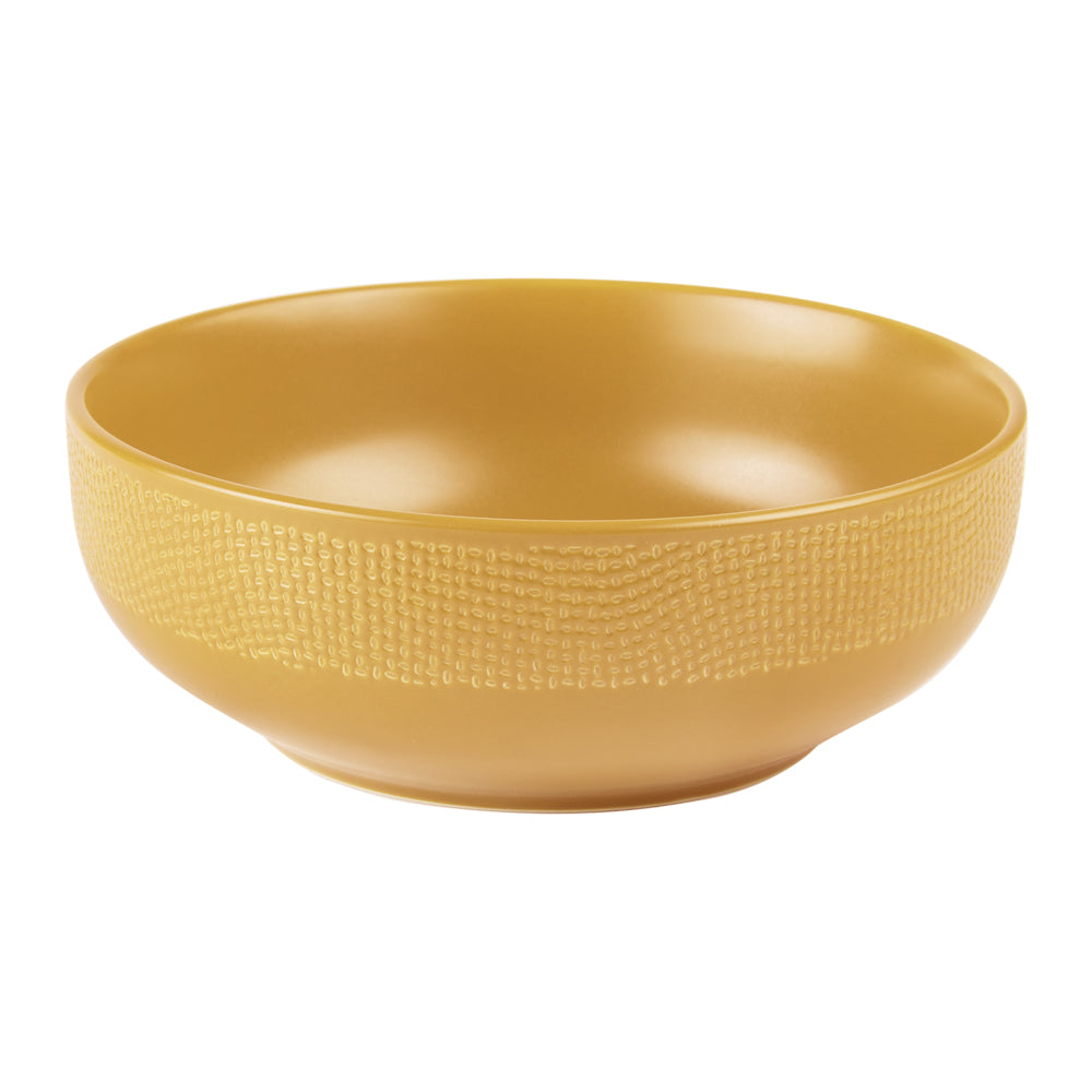 Saladier Vésuvio safran 16,5 cm Table passion - Mathon - 1