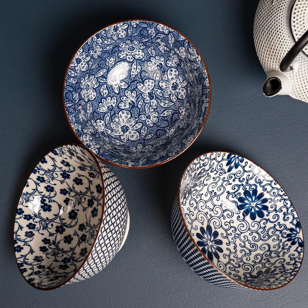 Bol évasé Sichuan 15 cm (lot de 3) Table passion - Mathon - 2