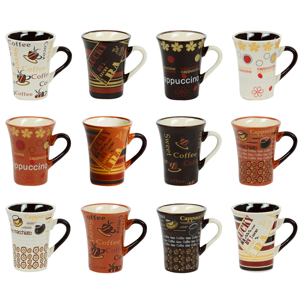 Coffret de 12 tasses à café Collector 8 cl Table passion - Mathon - 1